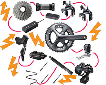 ultegra di2 synchronized shifting
