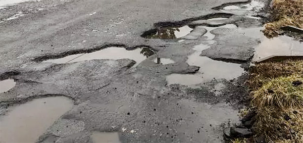 potholes
