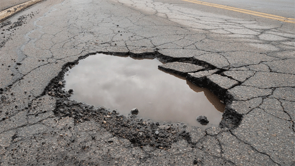 pothole