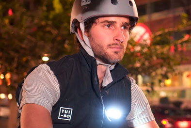 tuibo wearable assistant cycling vest