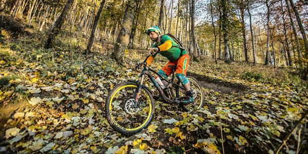 mountain biking