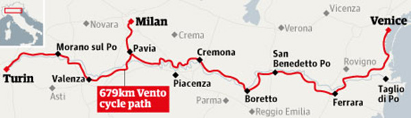 torino to venice: vento