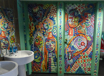 ardbeg gents toilet doors