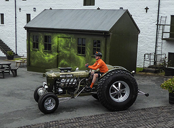 rob on ardbeg tractor