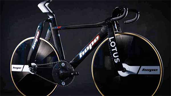 lotus + hope track bike