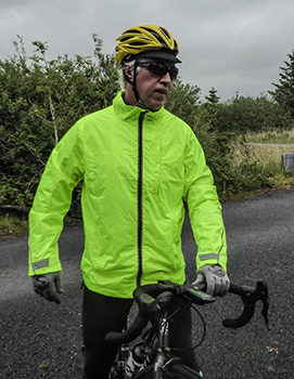 btr hi-viz waterproof jacket