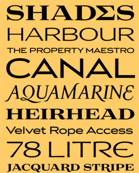 luxury fonts