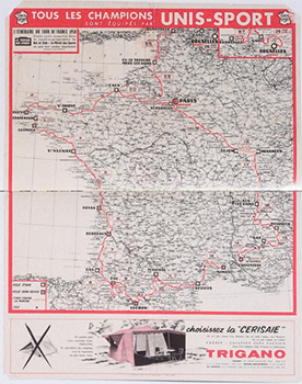 cartes du tour - paul fournel