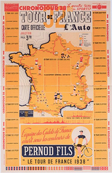 cartes du tour - paul fournel