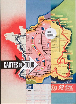 cartes du tour - paul fournel