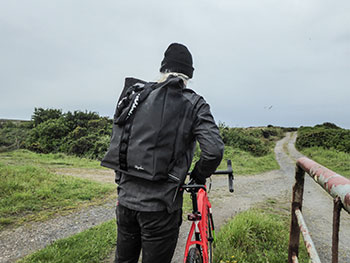 rapha roll-top backpack