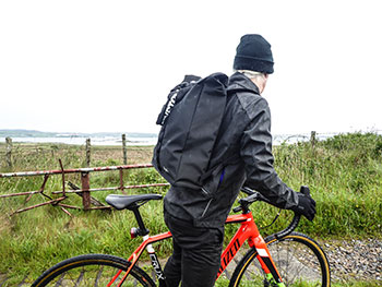 rapha roll-top backpack